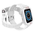 Protect Strap Band opaska z etui do Apple Watch 7 / 6 / 5 / 4 / 3 / 2 / SE (41 / 40 / 38mm) obudowa pancerny pokrowiec na zegare