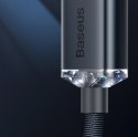 Baseus Crystal Shine Series kabel przewód USB do szybkiego ładowania i transferu danych USB Typ A - Lightning 2,4A 1,2m czarny (