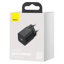 Baseus Super Si 1C szybka ładowarka USB Typ C 25W Power Delivery Quick Charge czarny (CCSP020101)