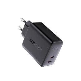 Acefast ładowarka sieciowa 2x USB Typ C 40W, PPS, PD, QC 3.0, AFC, FCP biały (A9 white)