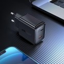 Acefast ładowarka sieciowa GaN USB Typ C 30W, PD, QC 3.0, AFC, FCP czarny (A21 black)