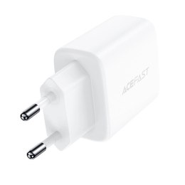 Acefast ładowarka sieciowa USB Typ C / USB 20W, PPS, PD, QC 3.0, AFC, FCP biały (A25 white)