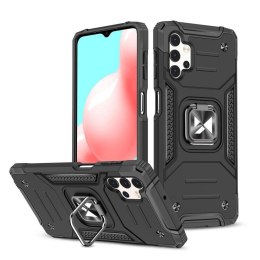 Wozinsky Ring Armor pancerne hybrydowe etui pokrowiec + magnetyczny uchwyt Samsung Galaxy A13 5G czarny