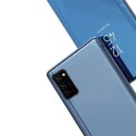 Clear View Case futerał etui z klapką Samsung Galaxy A03s (166,5) różowy