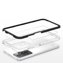 Clear 3in1 etui do Xiaomi Redmi 10 żelowy pokrowiec z ramką czarny