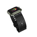 Watch Strap Y pasek do Apple Watch 7 / 6 / 5 / 4 / 3 / 2 / SE (41 / 40 / 38mm) opaska bransoleta do zegarka czarny