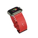 Watch Strap Y pasek do Apple Watch 7 / 6 / 5 / 4 / 3 / 2 / SE (41 / 40 / 38mm) opaska bransoleta do zegarka czerwony