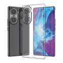 Żelowy pokrowiec etui Ultra Clear 0.5mm Honor 60 Pro przezroczysty