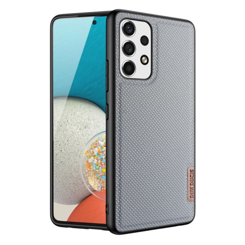 Dux Ducis Fino etui pokrowiec pokryty nylonowym materiałem Samsung Galaxy A53 5G niebieski