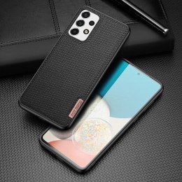 Dux Ducis Fino etui pokrowiec pokryty nylonowym materiałem Samsung Galaxy A73 czarny