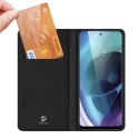 Dux Ducis Skin Pro kabura etui pokrowiec z klapką Motorola Moto G71 5G czarny