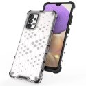 Honeycomb etui pancerny pokrowiec z żelową ramką Samsung Galaxy A03s (166,5) niebieski