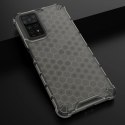 Honeycomb etui pancerny pokrowiec z żelową ramką Xiaomi Redmi Note 11 Pro+ / 11 Pro czarny