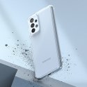 Ringke Fusion etui pokrowiec z żelową ramką Samsung Galaxy A73 przezroczysty