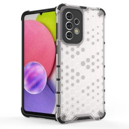 Honeycomb etui pancerny pokrowiec z żelową ramką Samsung Galaxy A33 5G czarny