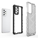 Honeycomb etui pancerny pokrowiec z żelową ramką Samsung Galaxy A33 5G czarny