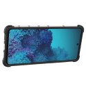 Honeycomb etui pancerny pokrowiec z żelową ramką Samsung Galaxy A73 czarny