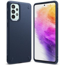 Ringke Onyx wytrzymałe etui pokrowiec Samsung Galaxy A73 granatowy