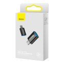 Adapter Baseus Ingenuity Series z USB-C do USB-A 10Gb/s - czarny