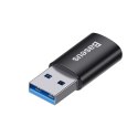 Baseus Ingenuity Series Mini przejściówka adapter USB 3.1 OTG do USB Typ C czarny (ZJJQ000101)