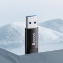 Baseus Ingenuity Series Mini przejściówka adapter USB 3.1 OTG do USB Typ C czarny (ZJJQ000101)