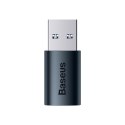 Baseus Ingenuity Series Mini przejściówka adapter USB 3.1 OTG do USB Typ C niebieski (ZJJQ000103)