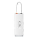 Baseus Lite Series wielofunkcyjny HUB USB Typ C - 2 x USB 3.0 / USB Typ C PD / HDMI 1,4 / SD/TF biały (WKQX050102)