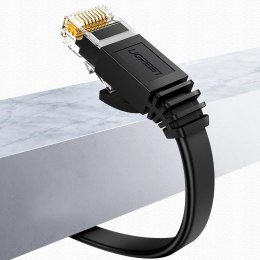 Ugreen płaski kabel sieciowy LAN Ethernet Cat. 6 0,5m czarny (NW102)