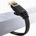 Ugreen płaski kabel sieciowy LAN Ethernet Cat. 6 12m czarny (NW102)