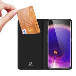 Dux Ducis Skin Pro etui z klapką Oppo Find X5 czarny