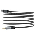 Dudao kabel audio Lightning - mini jack 3.5mm 1m szary (L11PRO)