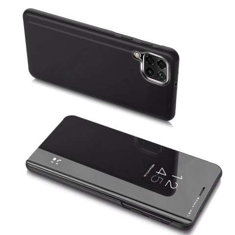 Clear View Case futerał etui z klapką Samsung Galaxy M53 5G czarny