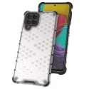 Honeycomb etui pancerny pokrowiec z żelową ramką Samsung Galaxy M53 5G przezroczysty