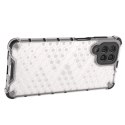 Honeycomb etui pancerny pokrowiec z żelową ramką Samsung Galaxy M53 5G przezroczysty