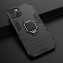 Ring Armor etui do iPhone 14 Pro Max pancerny pokrowiec uchwyt magnetyczny ring czarne