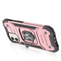 Wozinsky Ring Armor etui iPhone 14 Plus pancerny pokrowiec uchwyt magnetyczny ring złote