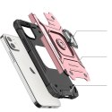 Wozinsky Ring Armor etui iPhone 14 Plus pancerny pokrowiec uchwyt magnetyczny ring złote