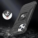 Wozinsky Ring Armor etui iPhone 14 Pro Max pancerny pokrowiec uchwyt magnetyczny ring złote