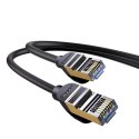 Baseus Speed Seven szybki kabel sieciowy RJ45 10Gbps 0.5m czarny (WKJS010001)