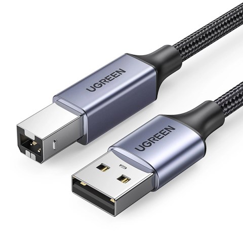 Ugreen kabel USB Typ B do drukarki (męski) - USB 2.0 (męski) 480 Mbps 5 m czarny (US369 90560)