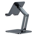 Baseus Desktop Biaxial Foldable podstawka/stojak metalowy do tabletu szary (LUSZ000113)