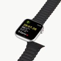 Pasek Dux Ducis Strap (Armor Version) do Apple Watch SE/9/8/7/6/5/4/3/2/1 (41/40/38mm) magnetyczny - czarno-pomarańczowy