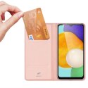 Dux Ducis Skin Pro etui Samsung Galaxy A14 4G / 5G pokrowiec z klapką portfel na kartę podstawka różowe