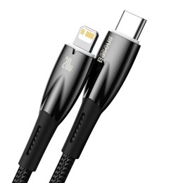 Kabel Baseus CADH000001 Lightning - USB-C PD 20W 480Mb/s 1m - czarny