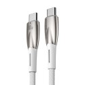 Kabel Baseus CADH000802 USB-C - USB-C PD 100W 5A 480Mb/s 2m - biały