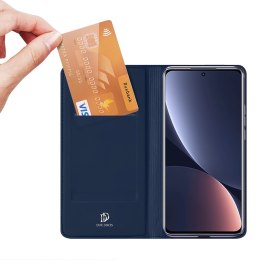 Dux Ducis Skin Pro etui Xiaomi 13 Pro pokrowiec z klapką portfel na kartę podstawka niebieskie