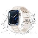 Strap Triple Protection pasek Apple Watch Ultra, SE, 9, 8, 7, 6, 5, 4, 3, 2, 1 (49, 45, 44, 42 mm) opaska bransoleta beżowy