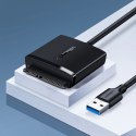 Ugreen adapter USB3.0 do dysku 2.5'' / 3.5'' SATA czarny (CM257)