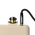 Ugreen kabel audio AUX wtyczka kątowa minijack 3,5 mm 2m niebieski (AV112)