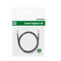 Ugreen kabel audio AUX wtyczka prosta minijack 3,5 mm 1,5 m niebieski (AV112)